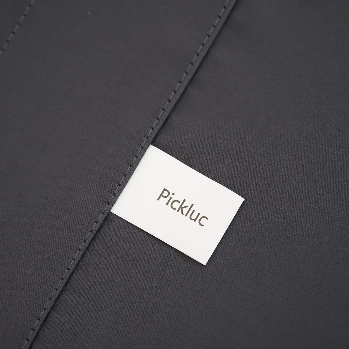 Pickluc 30"W x 24"L Grommet Tier Curtain Dark Grey | Blackout & Heat Insulation (70-120 chars) - view 6