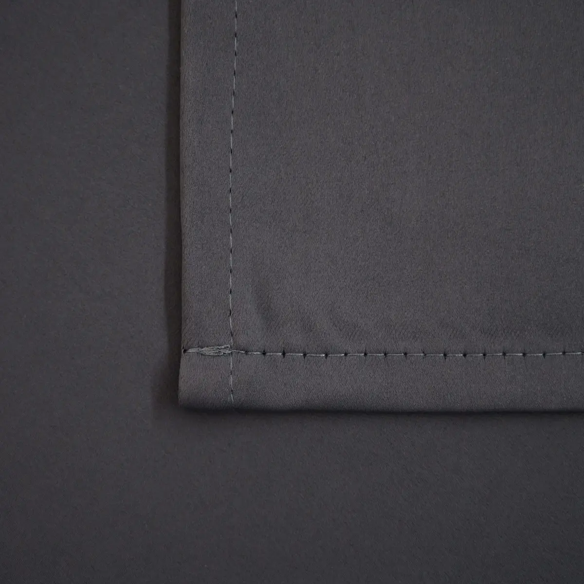 Pickluc 30"W x 24"L Grommet Tier Curtain Dark Grey | Blackout & Heat Insulation (70-120 chars) - view 7