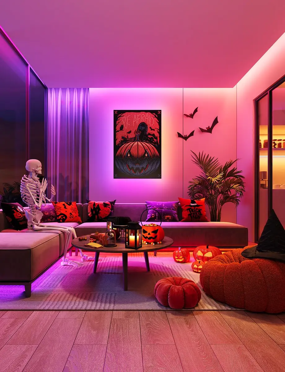 Govee 100ft (30.48m) RGBIC LED Strip Lights | Smart Voice Control for Bedroom Decor - view 3