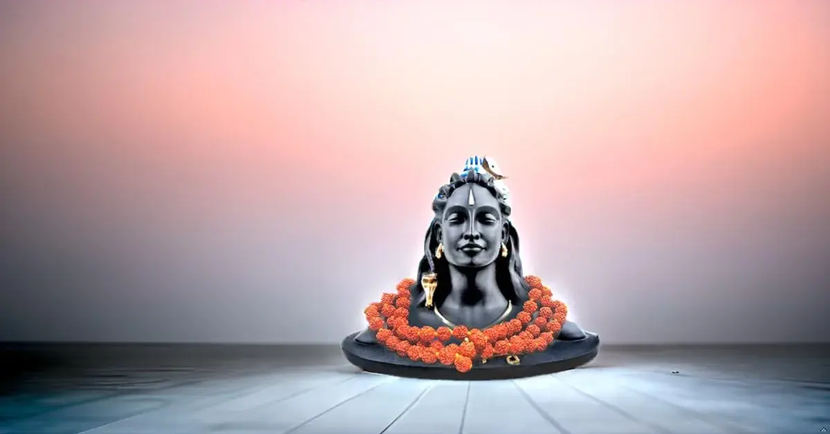 Rhymestore Adiyogi Statue for Car Dashboard, Pooja & Gift, Home & Office Decor (8 cm Height, Black) | Miniature Replica with Rudraksha Mala - view 7