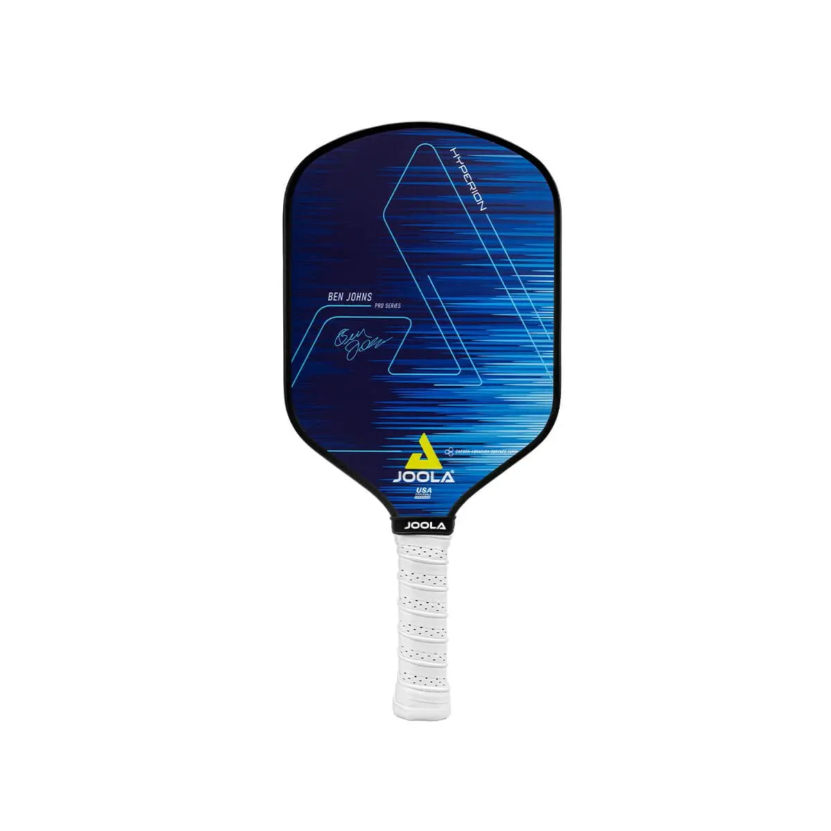 JOOLA Ben Johns Hyperion CAS 16 Pickleball Paddle - Carbon Abrasion Surface with High Grit & Spin, Sure-Grip Elongated Handle, 16mm, with Polypropylene Honeycomb Core, USAPA Approved - main product image