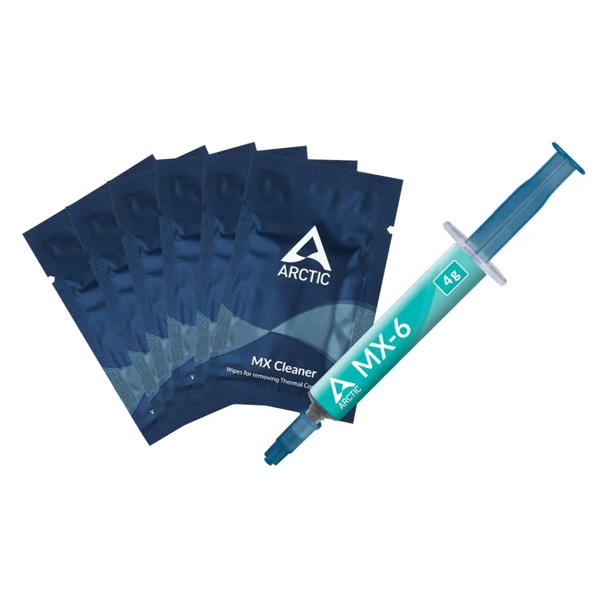 ARCTIC MX-6 Thermal Paste 4g (incl. MX Cleaner) | High Thermal Conductivity, Non-Conductive - main product image
