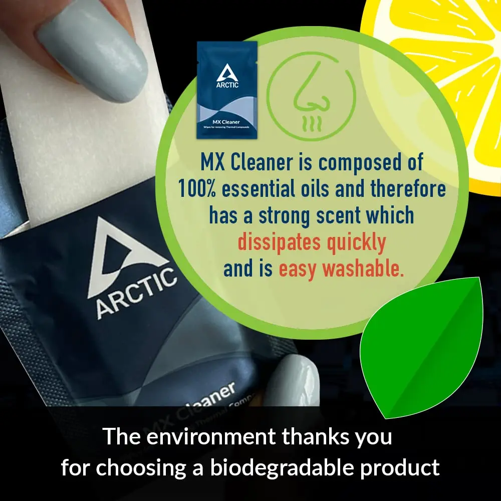 ARCTIC MX-6 Thermal Paste 4g (incl. MX Cleaner) | High Thermal Conductivity, Non-Conductive - view 5