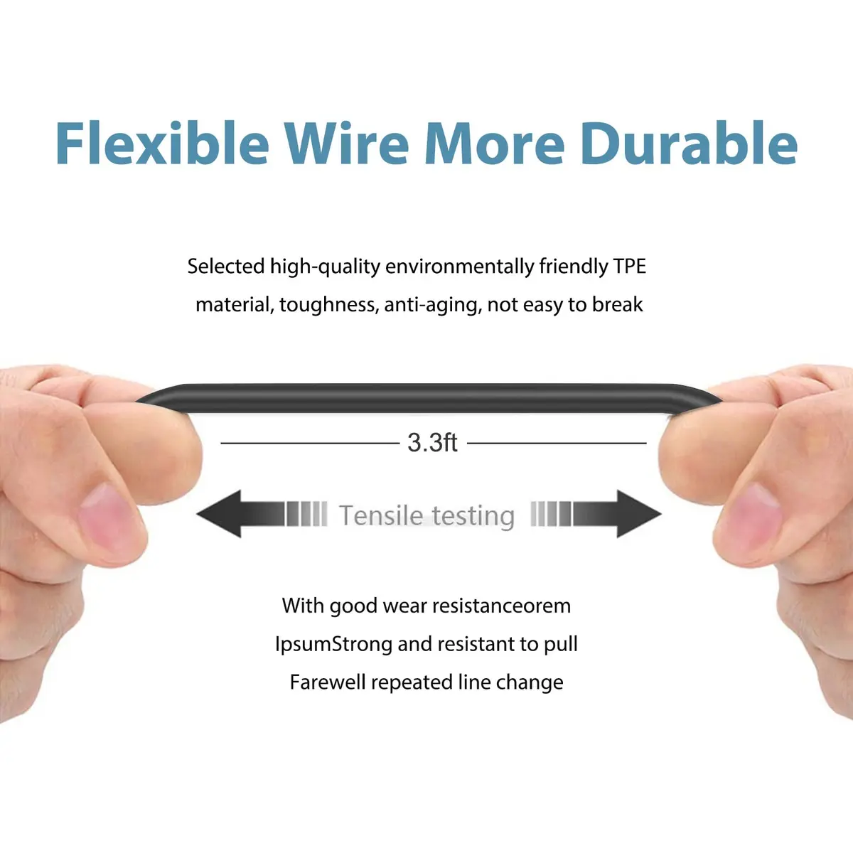 ycwwzzh USB-C Camera Cable 1m (3.3ft) | Nikon UC-E6/E16/E17/E23 Data Transfer & Charging - view 6