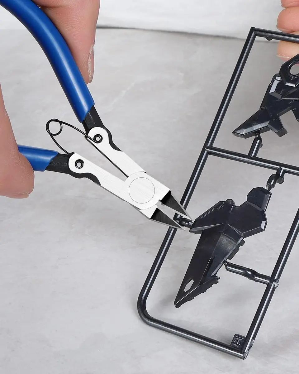IGAN-330 Wire Flush Cutters 5''x2 | Ultra Sharp Precision CR-V Side Cutters for Electronics & Jewelry - view 5