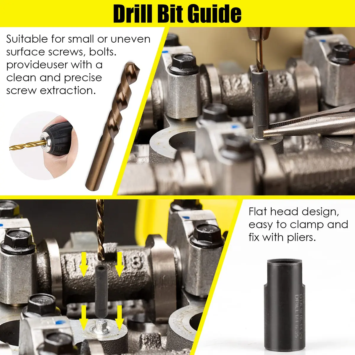 Topec 55-Piece Screw Extractor Set & Broken Bolt Extractors | Industrial Grade Tools for Damaged Fasteners - view 8