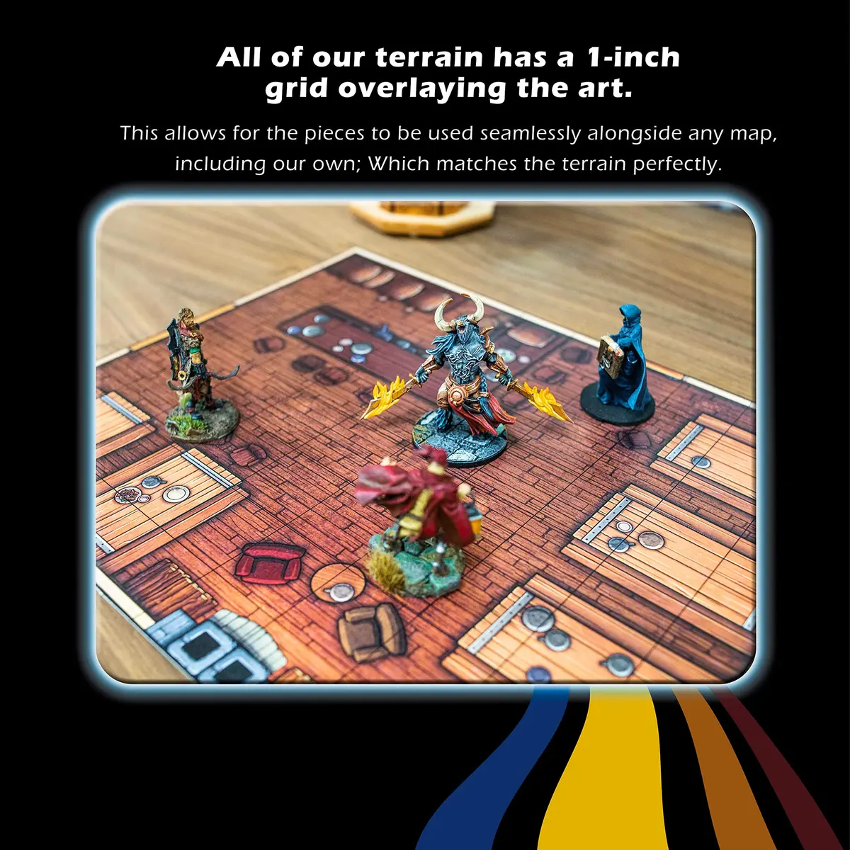 DUNGEON CRAFT: Brine Break Pack 2D Terrain Set for TTRPG | Island Exploration & Fantasy Adventure - view 2