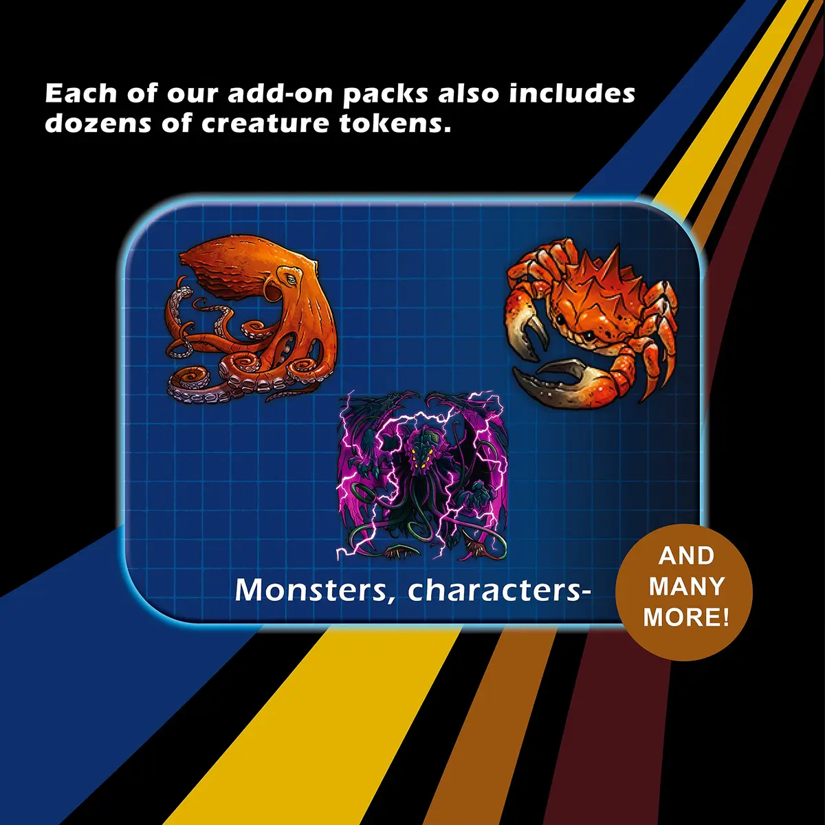 DUNGEON CRAFT: Brine Break Pack 2D Terrain Set for TTRPG | Island Exploration & Fantasy Adventure - view 4