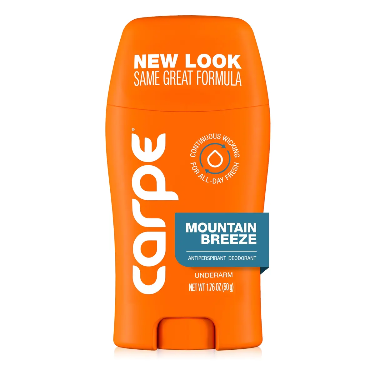 Carpe Antiperspirant Lotion Mountain Breeze Scent 50ml (1.69 Fl Oz) | 100-Hour Clinical Sweat Protection - main product image