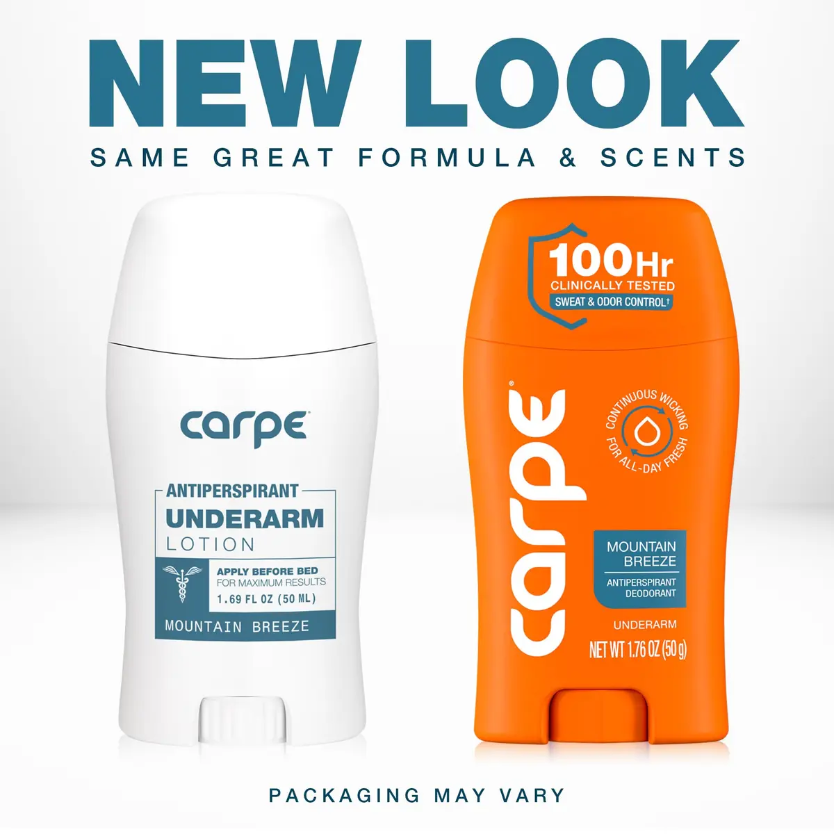 Carpe Antiperspirant Lotion Mountain Breeze Scent 50ml (1.69 Fl Oz) | 100-Hour Clinical Sweat Protection - view 2