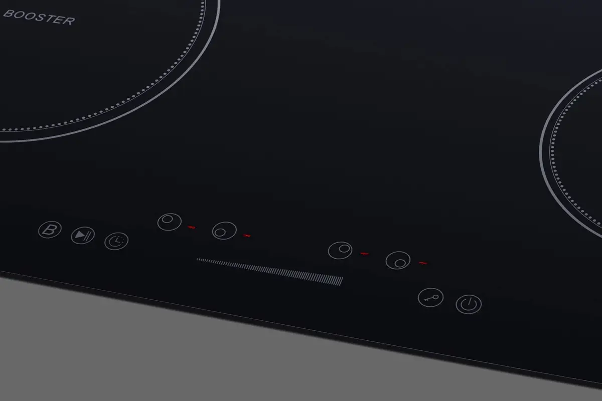 Summit 30" 4 Burner Induction Cooktop, White | Efficient Electromagnetic Heating for Safe, Fast Cooking - view 6