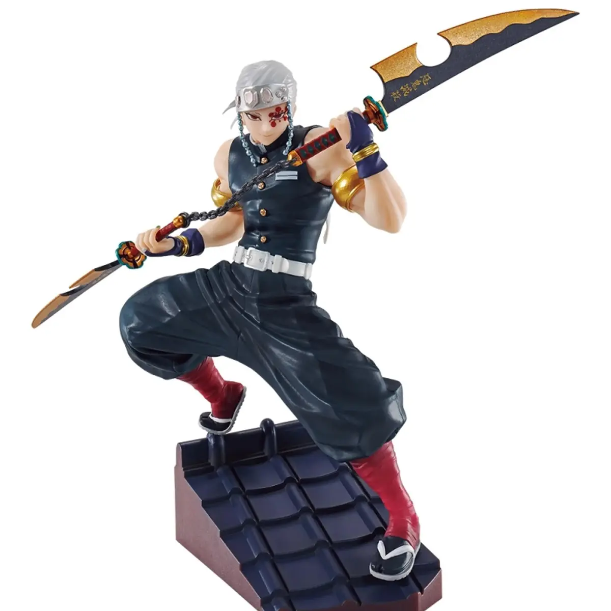 BANDAI Ichibansho Demon Slayer: Kimetsu no Yaiba Tengen Uzui Figure 15cm (5.9") | Authentic Collectible Statue - main product image