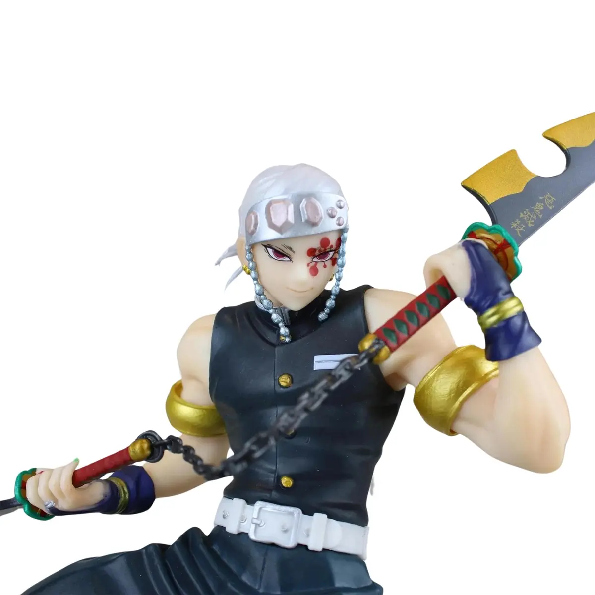 BANDAI Ichibansho Demon Slayer: Kimetsu no Yaiba Tengen Uzui Figure 15cm (5.9") | Authentic Collectible Statue - view 5