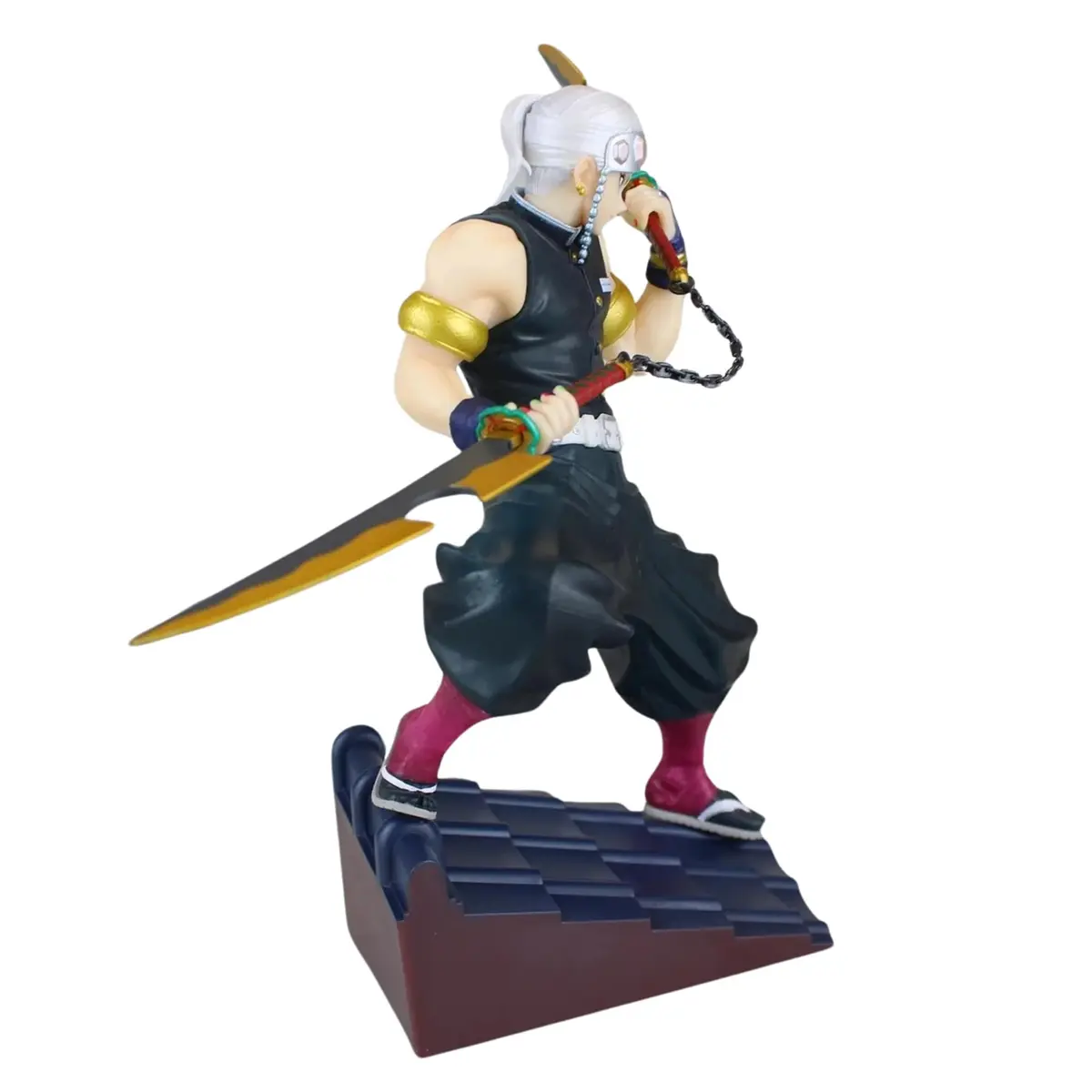 BANDAI Ichibansho Demon Slayer: Kimetsu no Yaiba Tengen Uzui Figure 15cm (5.9") | Authentic Collectible Statue - view 2