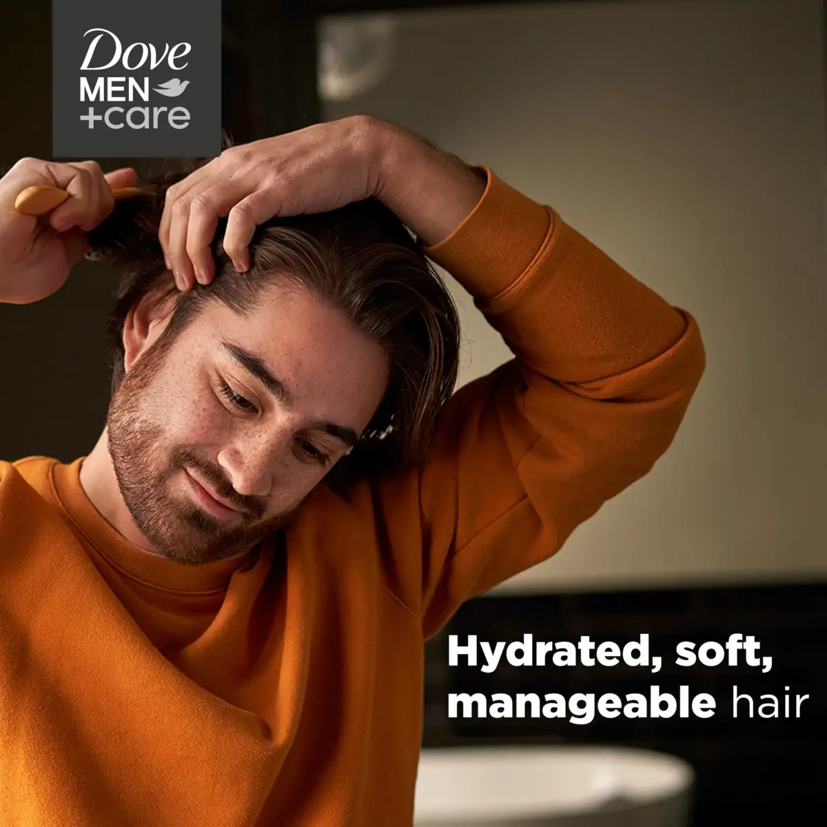 Dove Men+Care Fresh & Clean 2-in-1 Shampoo & Conditioner Travel Size 88ml (3 Fl Oz) | Strengthens Thinning Hair - view 6