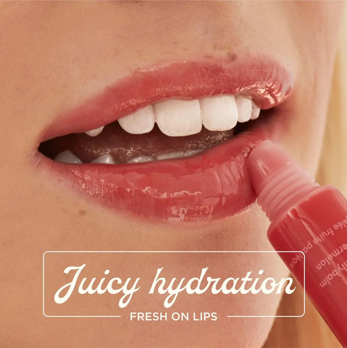 Lanolips Fruity Jellybalm - Tinted Lip Balm & Jelly Lip Gloss Watermelon 10g | Moisturizing Lanolin Lip Makeup - view 5