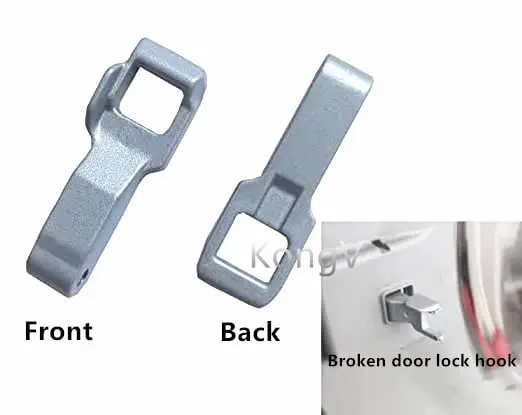 KongV Washer Door Lock Strike for LG/Kenmore Washing Machine | Stainless Steel, Silver, 1.87x0.4x0.4in - view 7