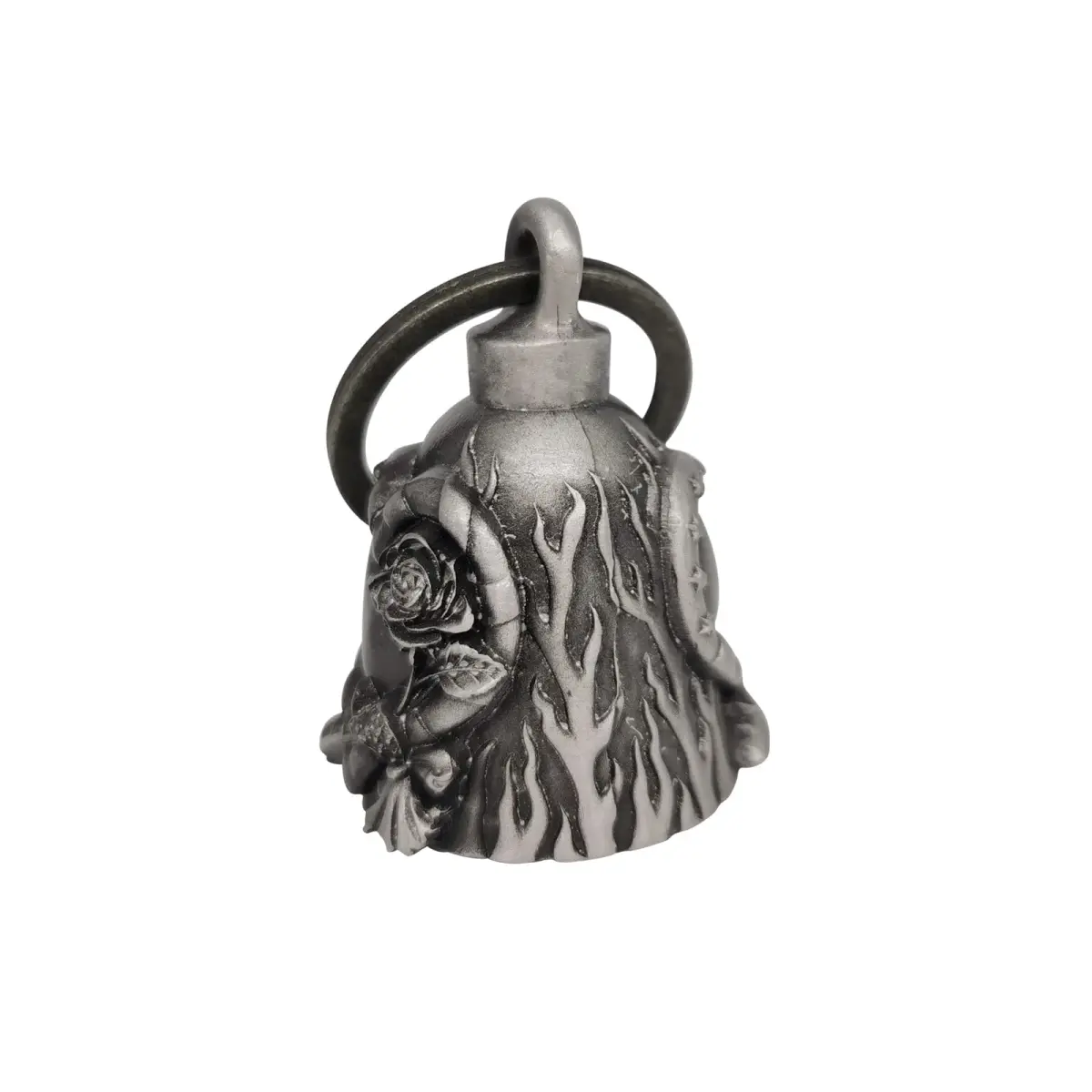 Dream Apparel Guardian Angel Motorcycle Bell | Zinc Alloy, 2.9cm (1.18") Diameter - view 3