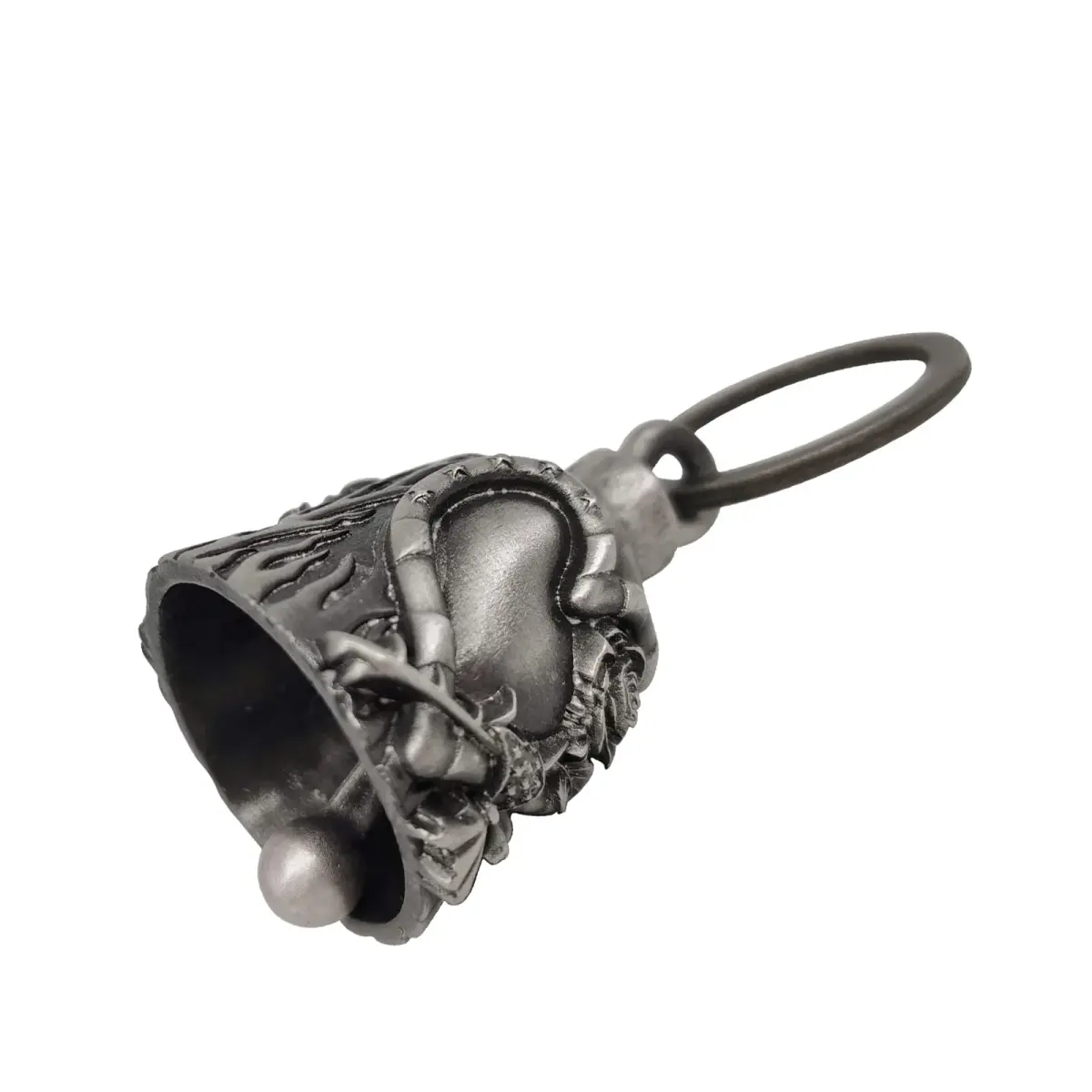 Dream Apparel Guardian Angel Motorcycle Bell | Zinc Alloy, 2.9cm (1.18") Diameter - view 4