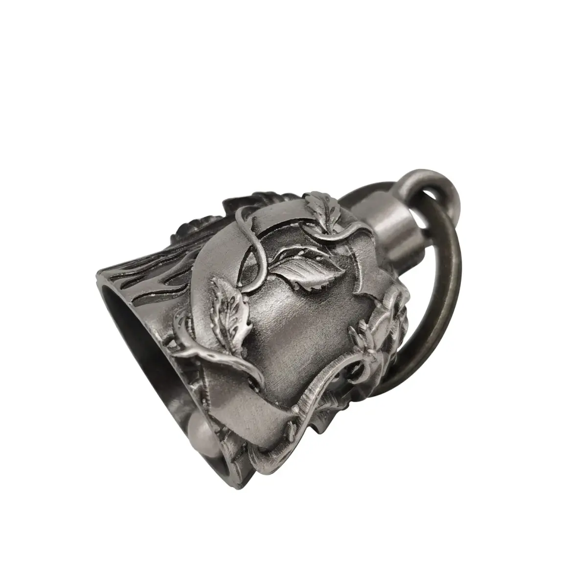 Dream Apparel Rose & Heart Guardian Angel Motorcycle Bell - Ride Safe, Ward Off Gremlins - view 4