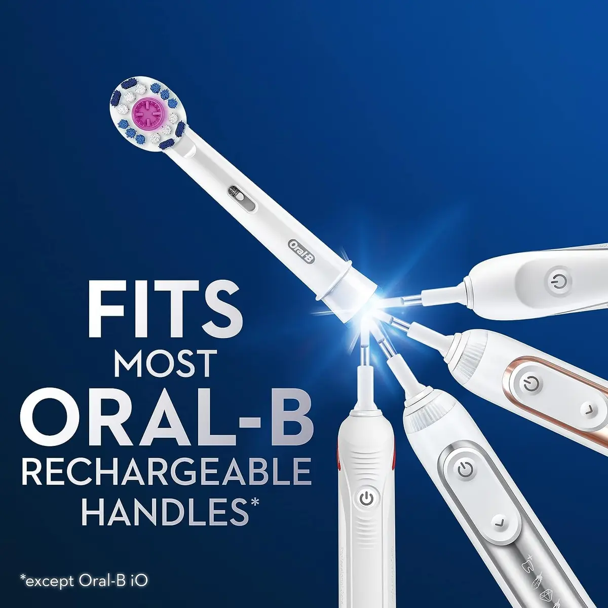 Oral-B 3D White Replacement Brush Heads (6 Count) | Whitens Teeth from Day 1 - view 5