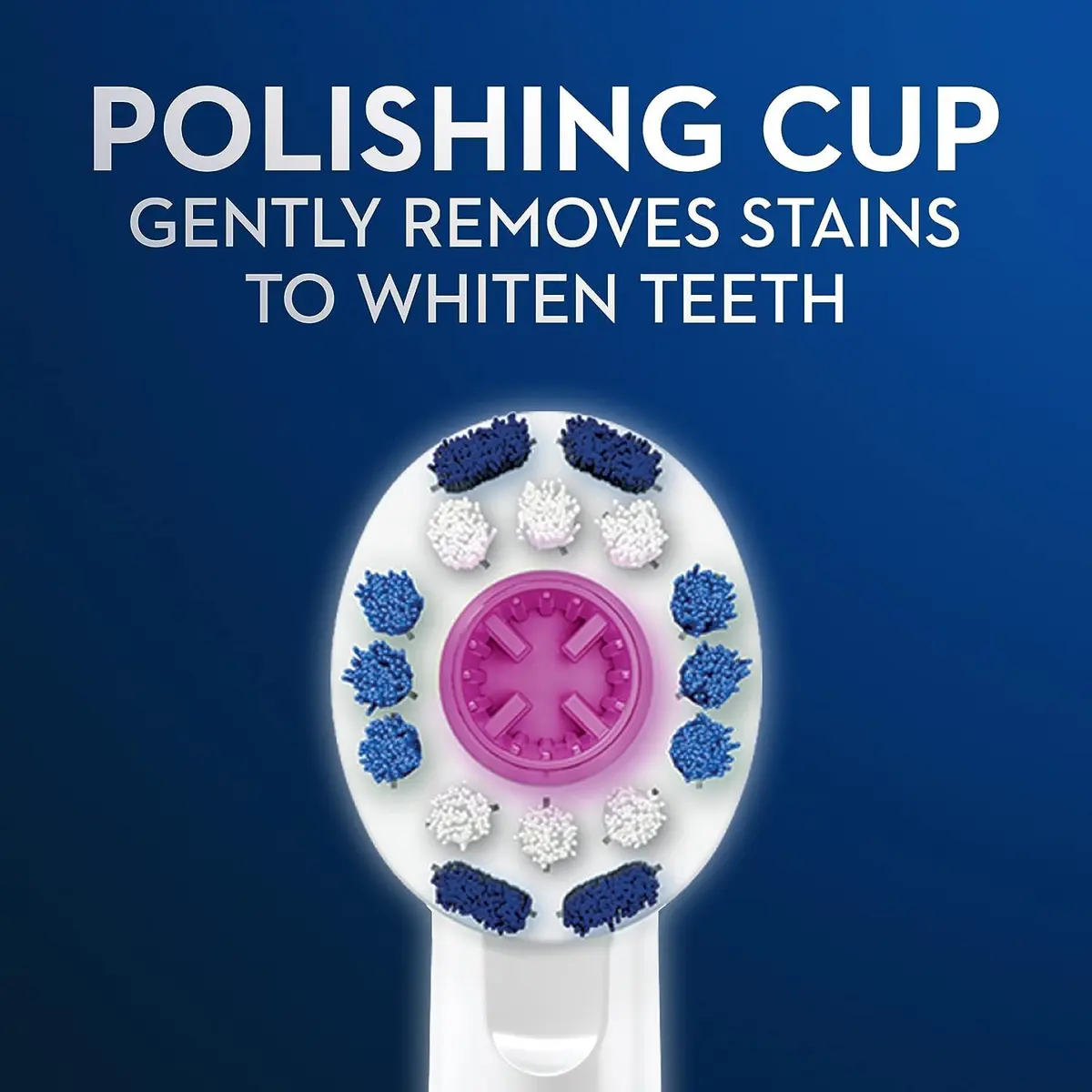 Oral-B 3D White Replacement Brush Heads (6 Count) | Whitens Teeth from Day 1 - view 4