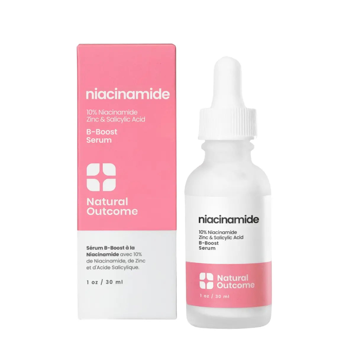 natural outcome Niacinamide Serum for Face 1 Fl Oz | Acne & Pore Reduction, Skin Balance - main product image