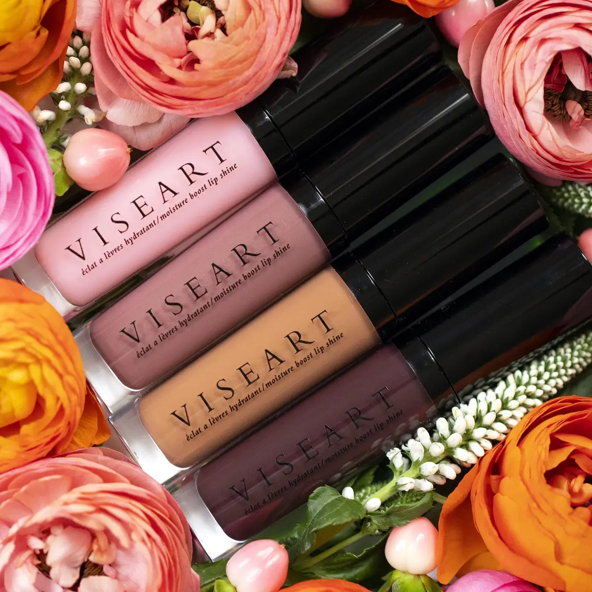 Viseart Miette Viseart Paris Moisture Boost Oil Lip Shine (Petalé) | Hydrating, Vegan Lip Gloss with Hint of Pink (1 Fl Oz) - view 6