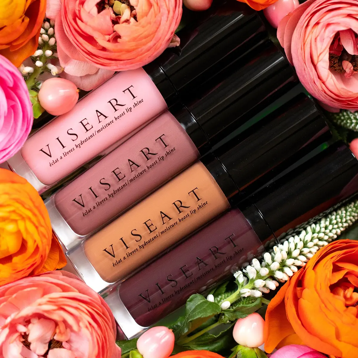 Viseart Miette Viseart Paris Moisture Boost Oil Lip Shine (Petalé) | Hydrating, Vegan Lip Gloss with Hint of Pink (1 Fl Oz) - view 3