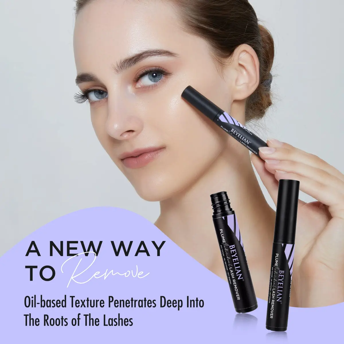 BEYELIAN Lash Remover 5g | Gentle & Deep Clean for Eyelash Extensions - view 2
