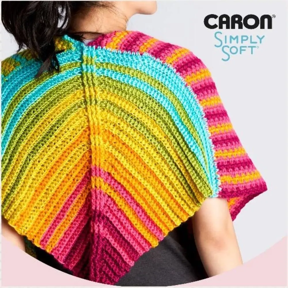 Caron Simply Soft Party Acrylic Yarn 255 g (8.99 oz) 3-Pack | Sparkle Crochet & Knitting Yarn - view 5