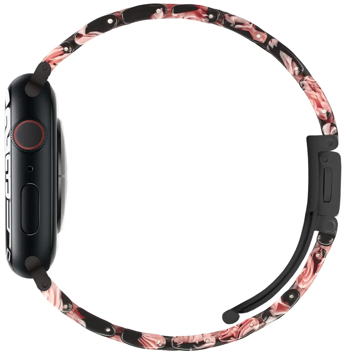Vamyzji Compatible with Apple Watch Band 42mm Series 10 | Waterproof Resin Strap for Women Men (38mm/40mm/41mm/42mm) - view 4