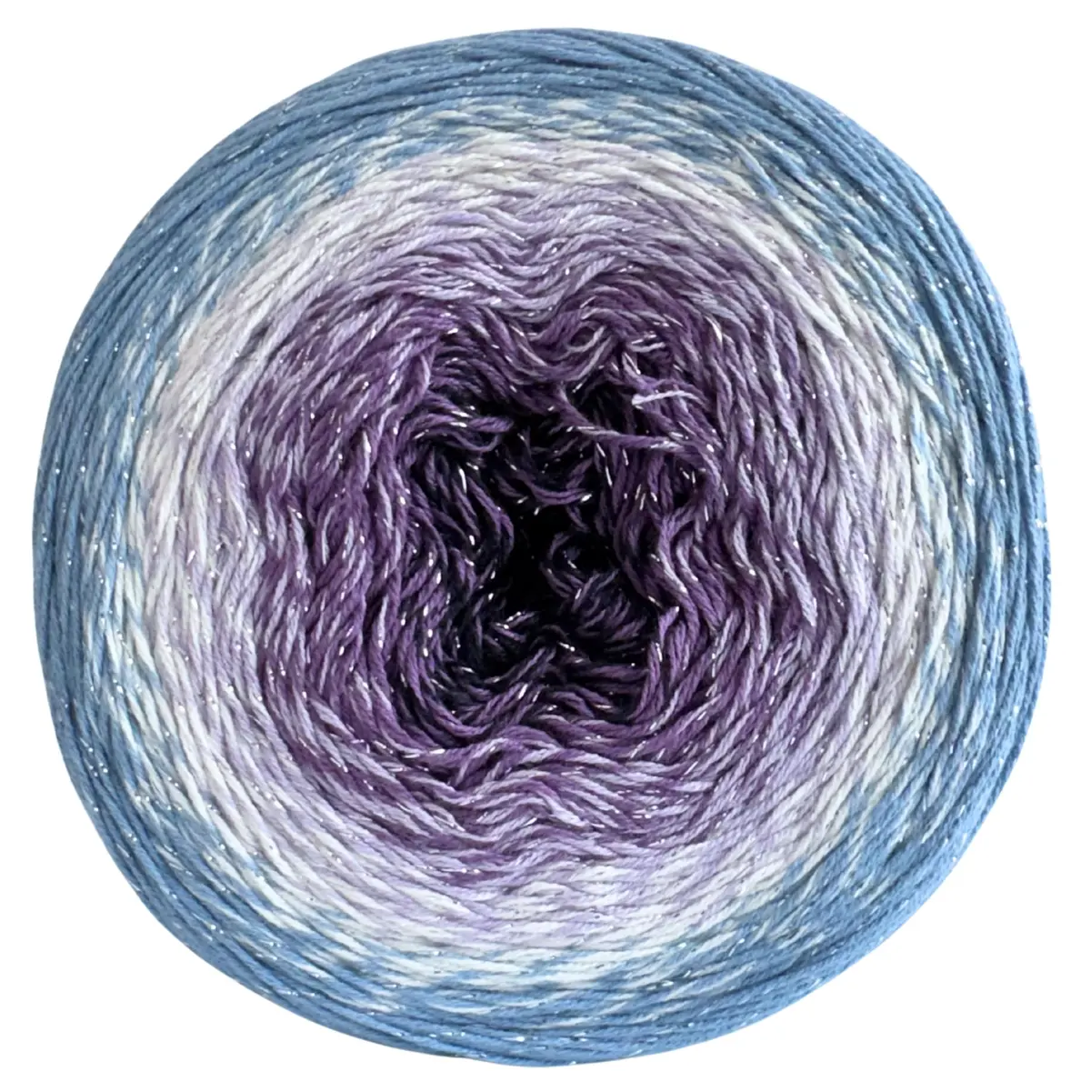 YarnArt Flowers Moonlight Gradient Cotton Acrylic Yarn 250g | Shiny Multicolor Crochet & Knitting - main product image