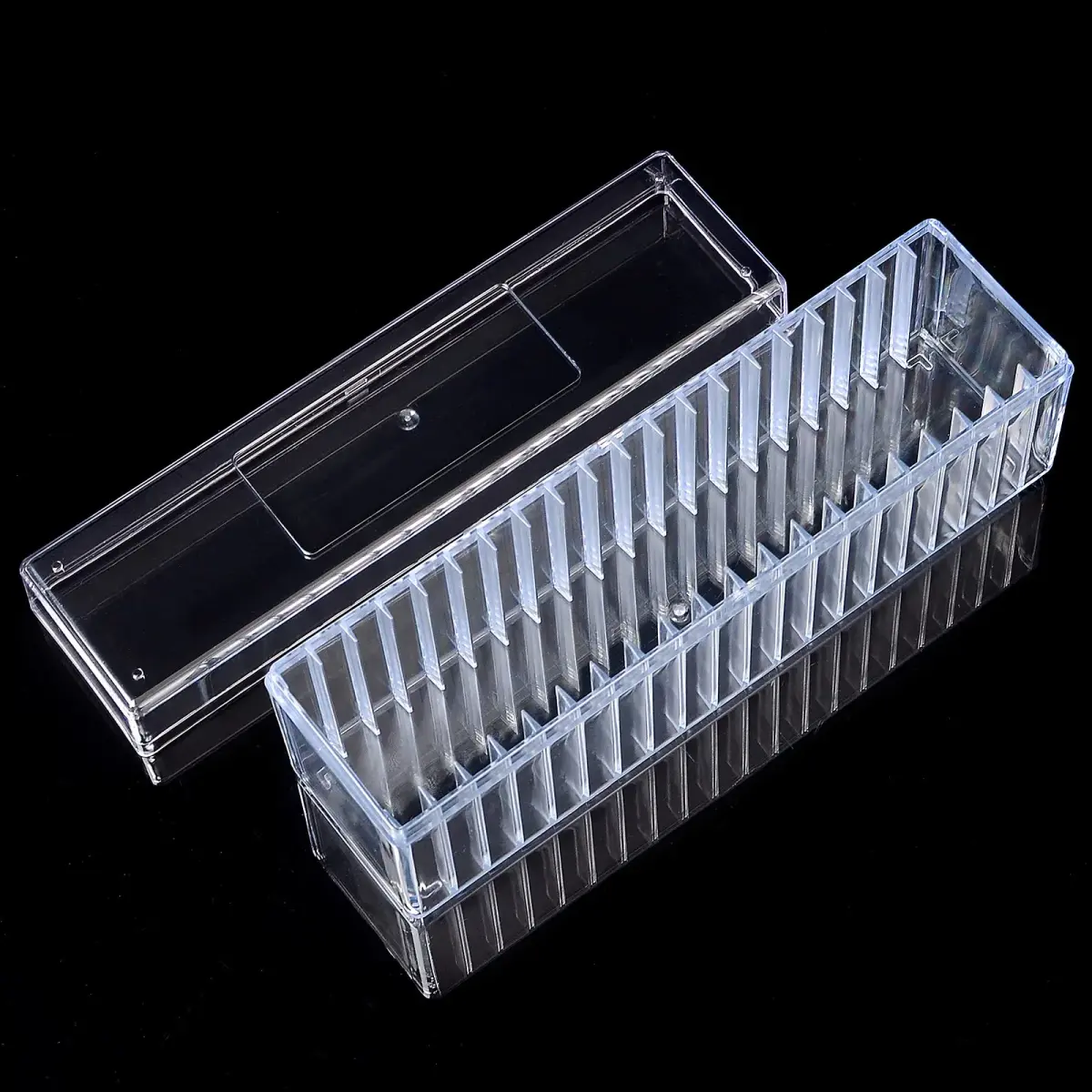 Ettonsun Transparent Coin Slab Storage Box for NGC PCGS PCCB Graded Coin Case | Holds 20 Slabs - view 6