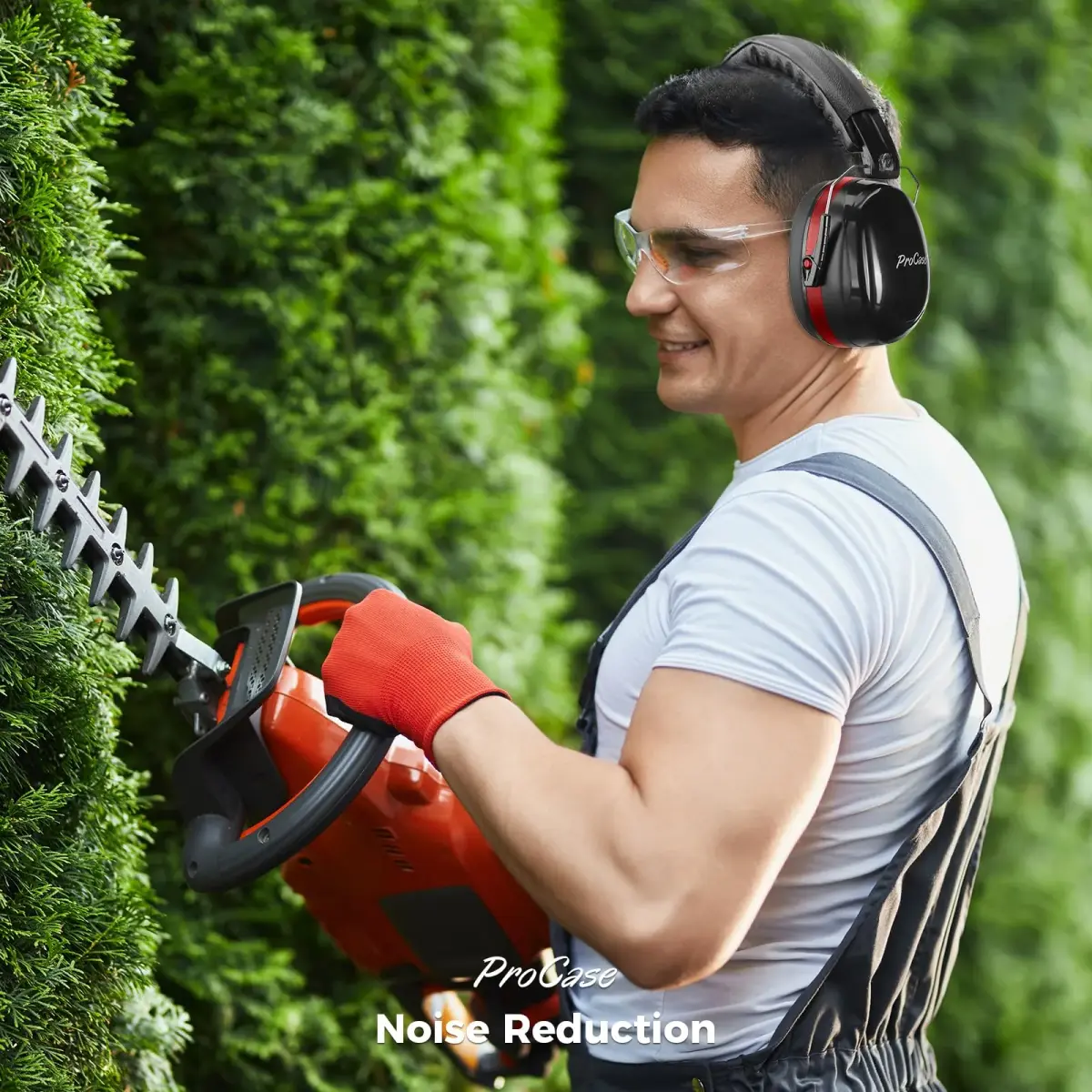 ProCase NRR 32dB Safety Earmuffs, Hearing Protection for Adults & Kids | ANSI Certified Noise Reduction - view 8
