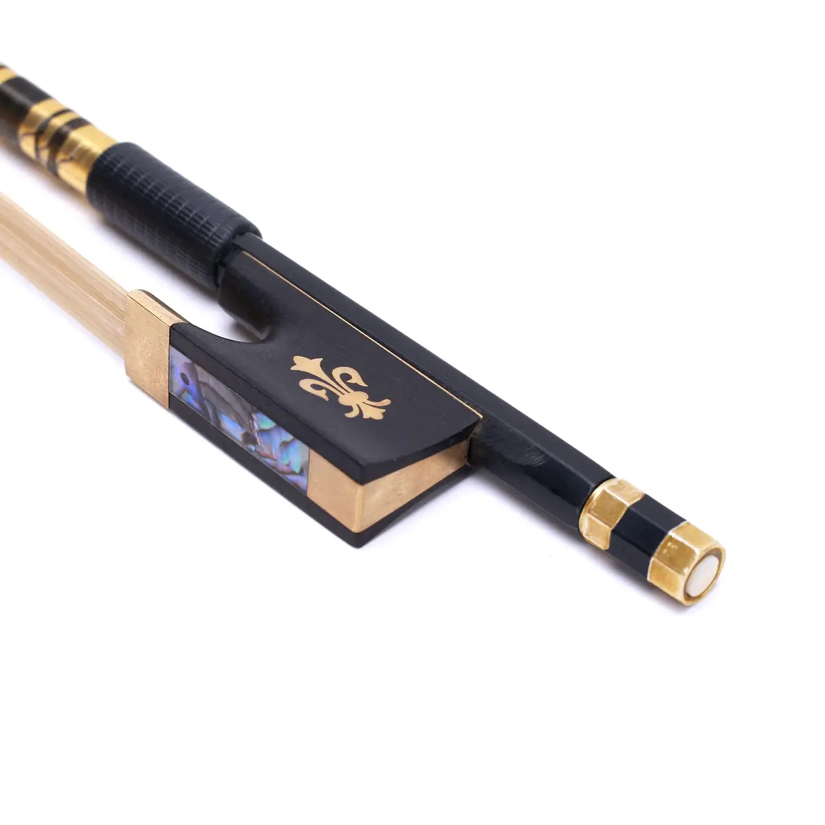 AMZZ 4/4 Full Size Professional Carbon Fiber Violin Bow with Case | Balanced for Dynamic Expression - view 2