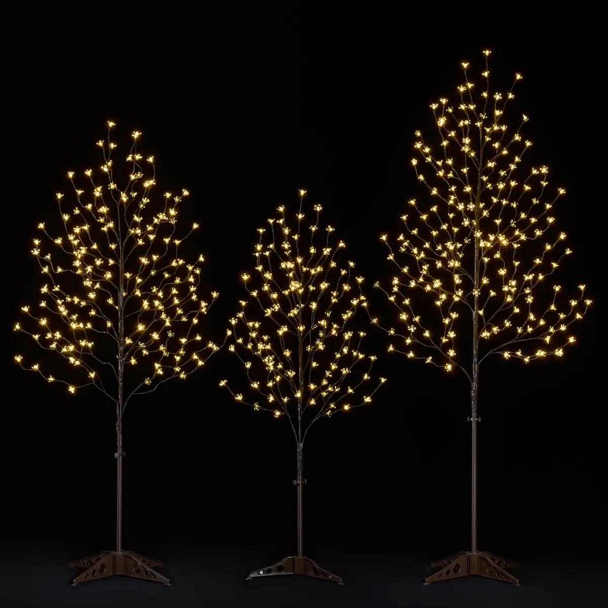 LIGHTSHARE Cherry Blossom Tree 4FT, 5FT & 6.5FT | Warm White LED Decor for Indoor & Outdoor - main product image