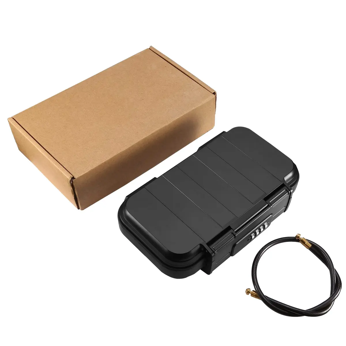 AMIR Portable Safe Box, Combination Security Case LockBox Waterproof Impact-Resistant 52.5 cu in | Travel & Home Security - view 9