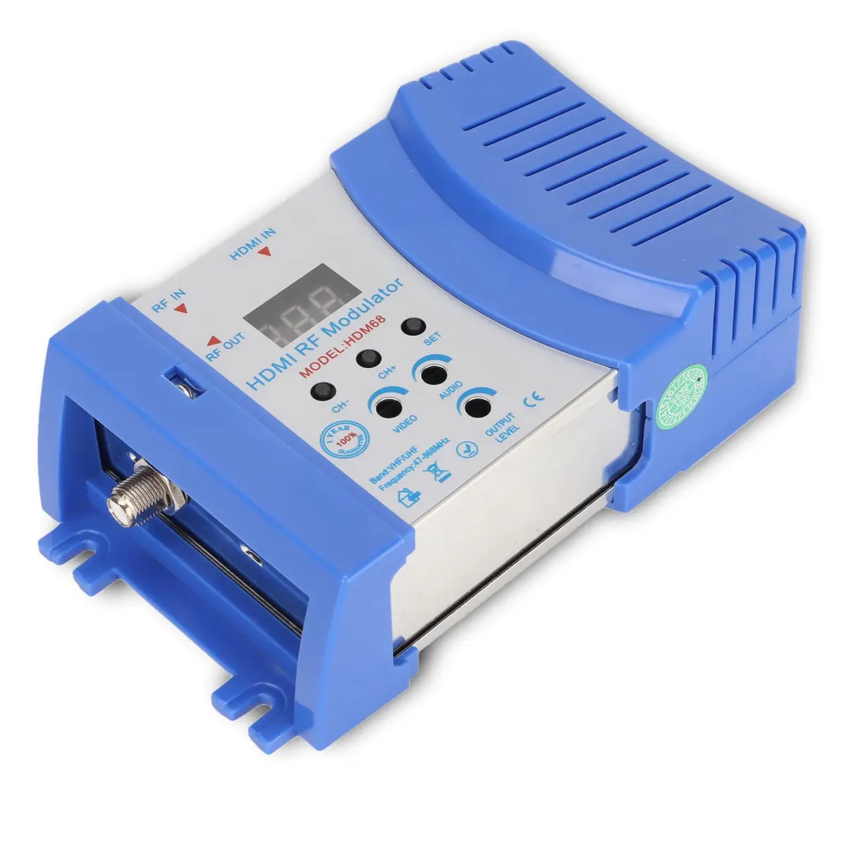 Dpofirs VHF/UHF Modulator with HDMI Input | PAL/NTSC RF Converter for Home TV - main product image