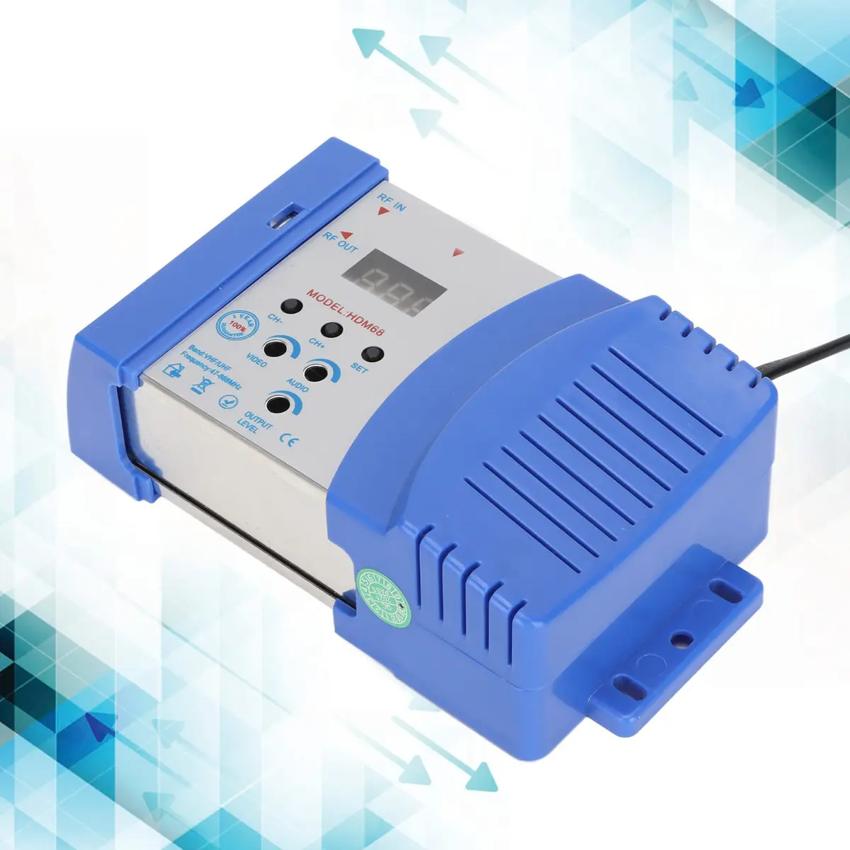 Dpofirs VHF/UHF Modulator with HDMI Input | PAL/NTSC RF Converter for Home TV - view 4
