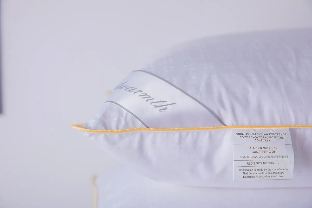 Eastwarmth Goose Down Feather Pillow Standard Size 1.3 kg (2.86 lb) | Supportive Neck & Head Bed Pillow - view 5