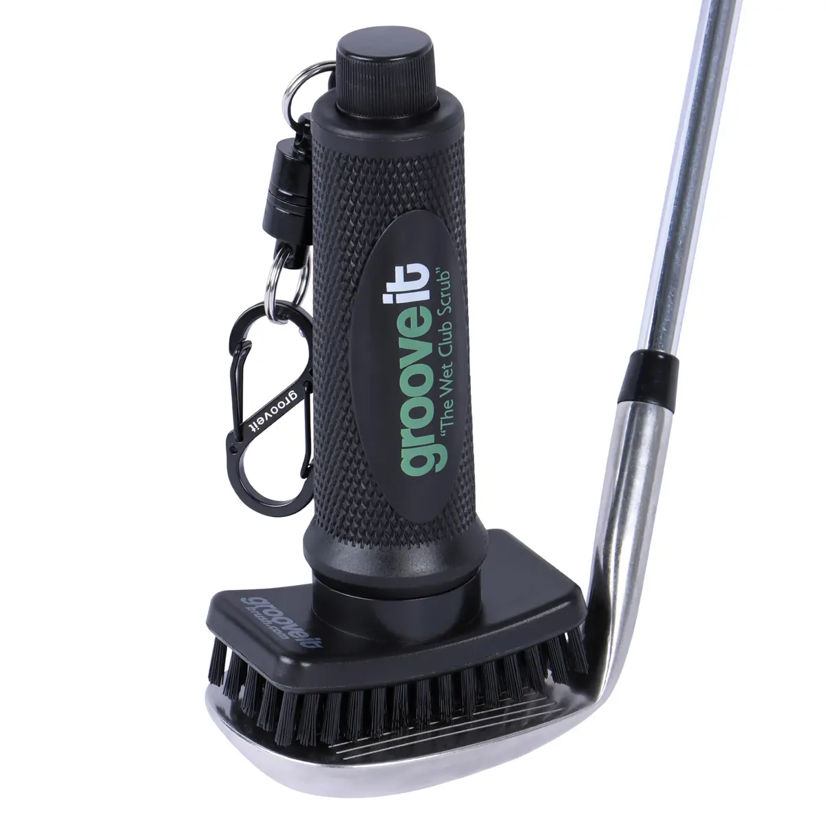 Grooveit Wet Club Scrub Golf Water Brush | 3-Year Warranty, Anti-Leak, Magnetic Nylon Bristle (1 Count) - main product image