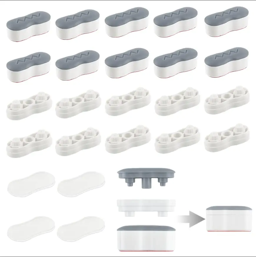 Maylanny Toilet Seat Bumpers - Universal Buffer with 2 Heights | Cushion & Noise Reduction - view 2