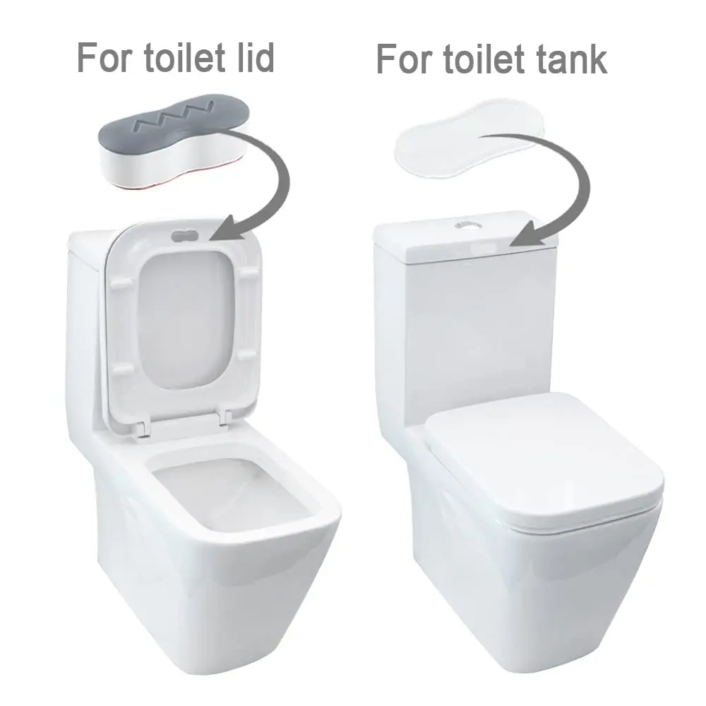 Maylanny Toilet Seat Bumpers - Universal Buffer with 2 Heights | Cushion & Noise Reduction - view 7
