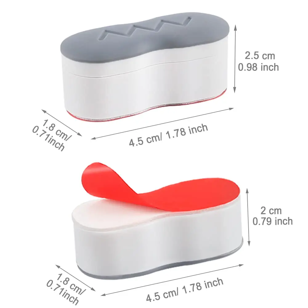 Maylanny Toilet Seat Bumpers - Universal Buffer with 2 Heights | Cushion & Noise Reduction - view 3