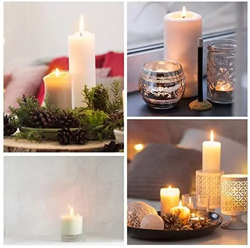 PXBBZDQ 4" Cotton Candle Wick 100 Piece Pre-Waxed for Candle Making, Thin, Lead & Zinc Free - view 7