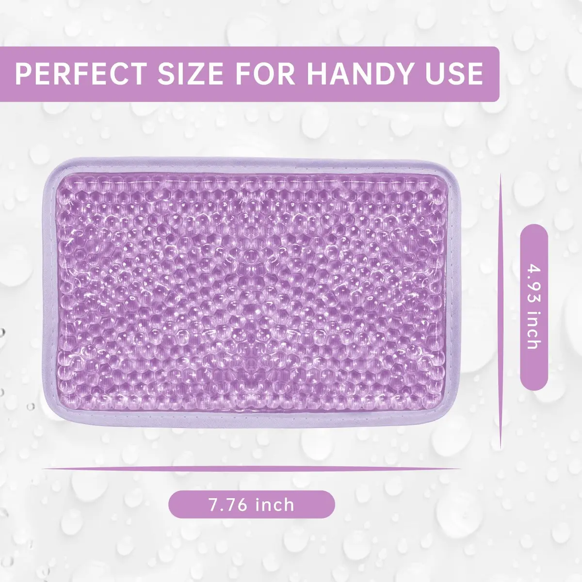 ZNÖCUETÖD Gel Ice Pack for Injuries 1 Pack | Reusable Hot Cold Therapy with Strap - view 6