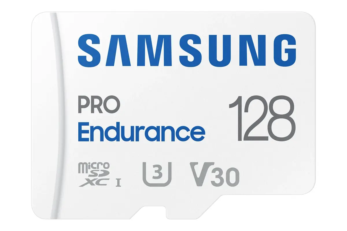 Samsung PRO Endurance 128GB microSDXC Memory Card with Adapter | 100MB/s Read Speed - main product image