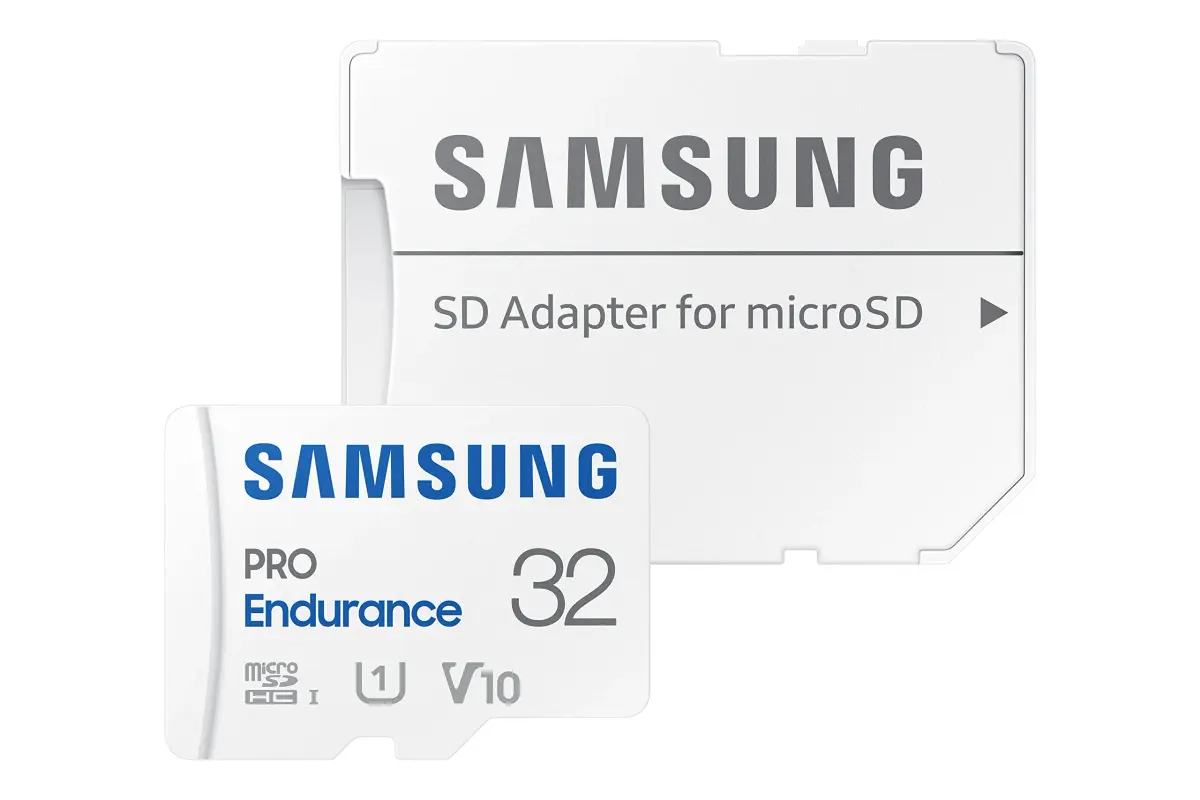 Samsung PRO Endurance 32GB microSDXC Memory Card with Adapter for Video Monitoring - view 2