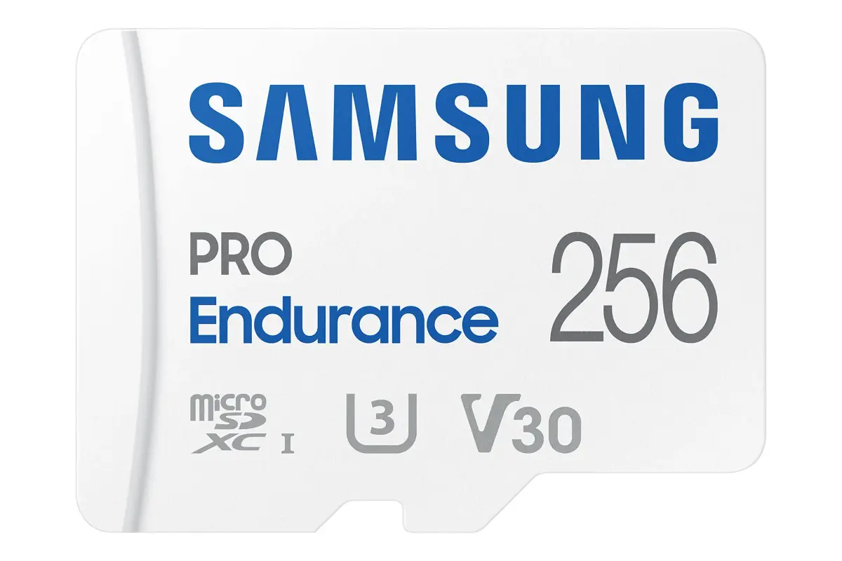Samsung PRO Endurance 256GB microSDXC Memory Card with Adapter | 140K Hours Recording - main product image